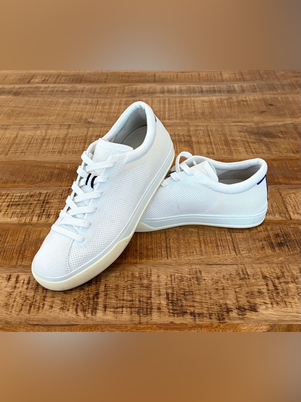 Rothy’s The Lace Up Sneaker Bright White
